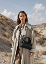 Сумка Polene Numéro Neuf Mini EDITION TEXTURED BLACK