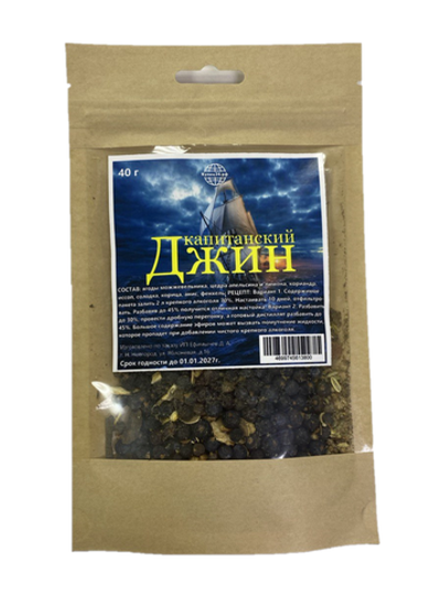 Джин Капитанский, набор для настойки - 40 гр