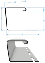 Профиль J 3,00 Docke Premium (шоколад)