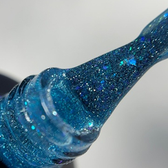 Жидкий полигель светоотражающий с юкки  Crazy lak 30 10мл  (для укрепления, ремонта, донаращивания)