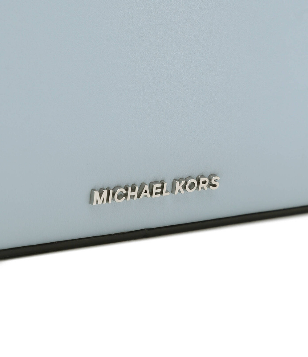 Кожаная сумка через плечо Empire Michael Kors - голубой(32H3S8EW6L)