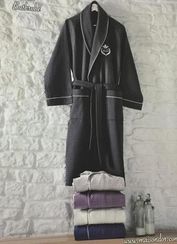 Вафельный мужской халат KARIUS   Maison Dor