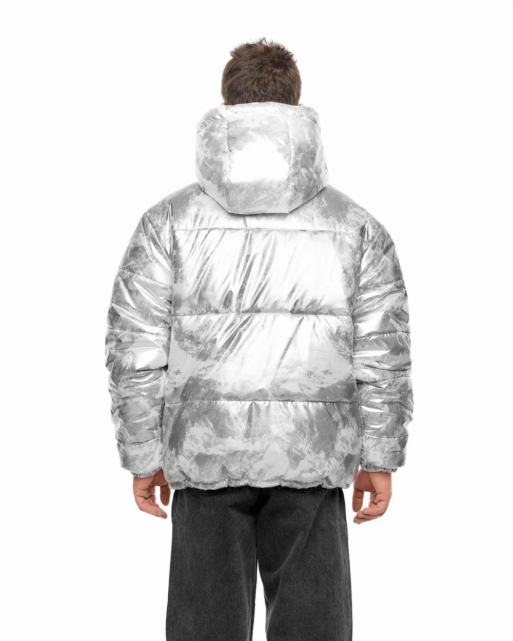 Пуховик Issaya Draft Mass Light серый