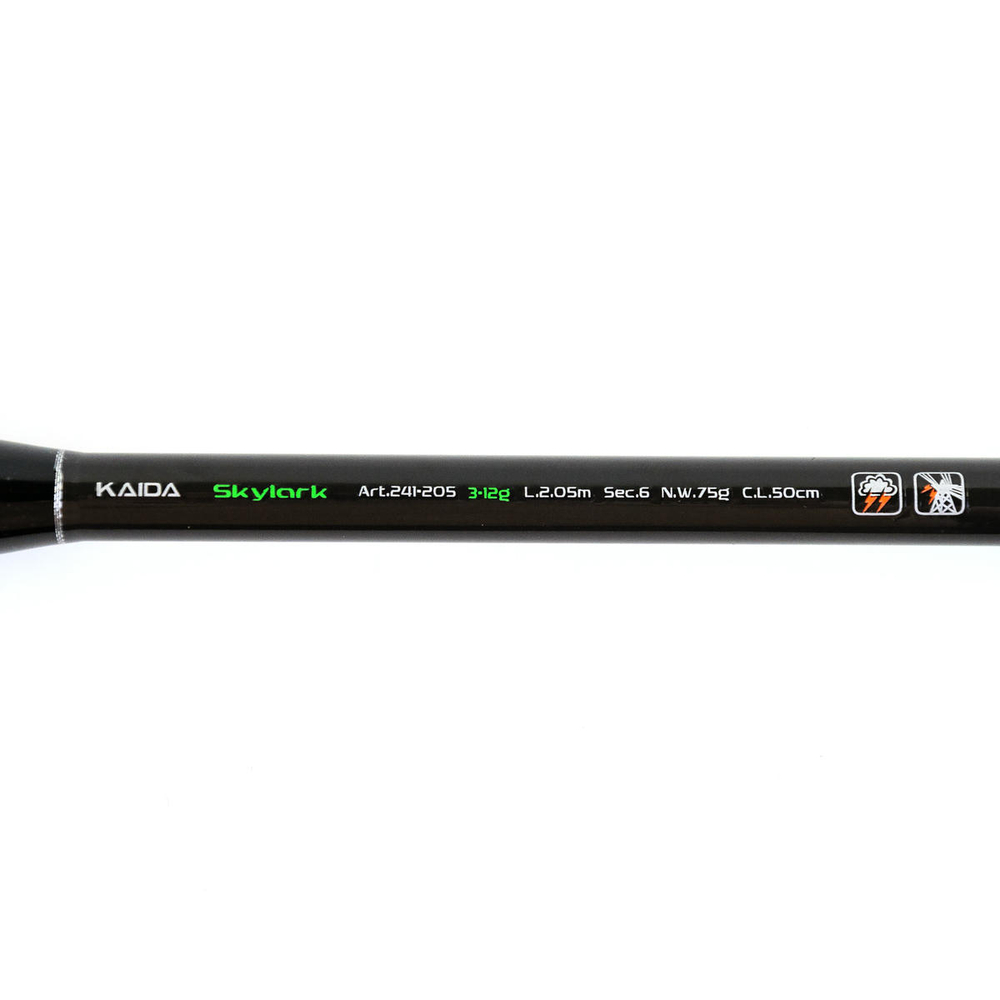 Спиннинг телескопический Kaida SKYLARK 2.05м (3-12гр)