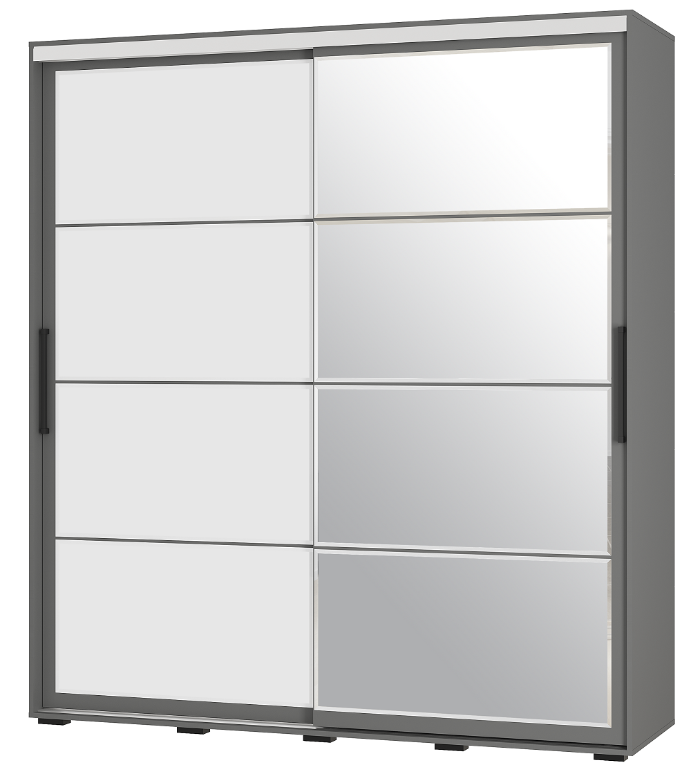 Шкаф-купе Крафт-6, Графит