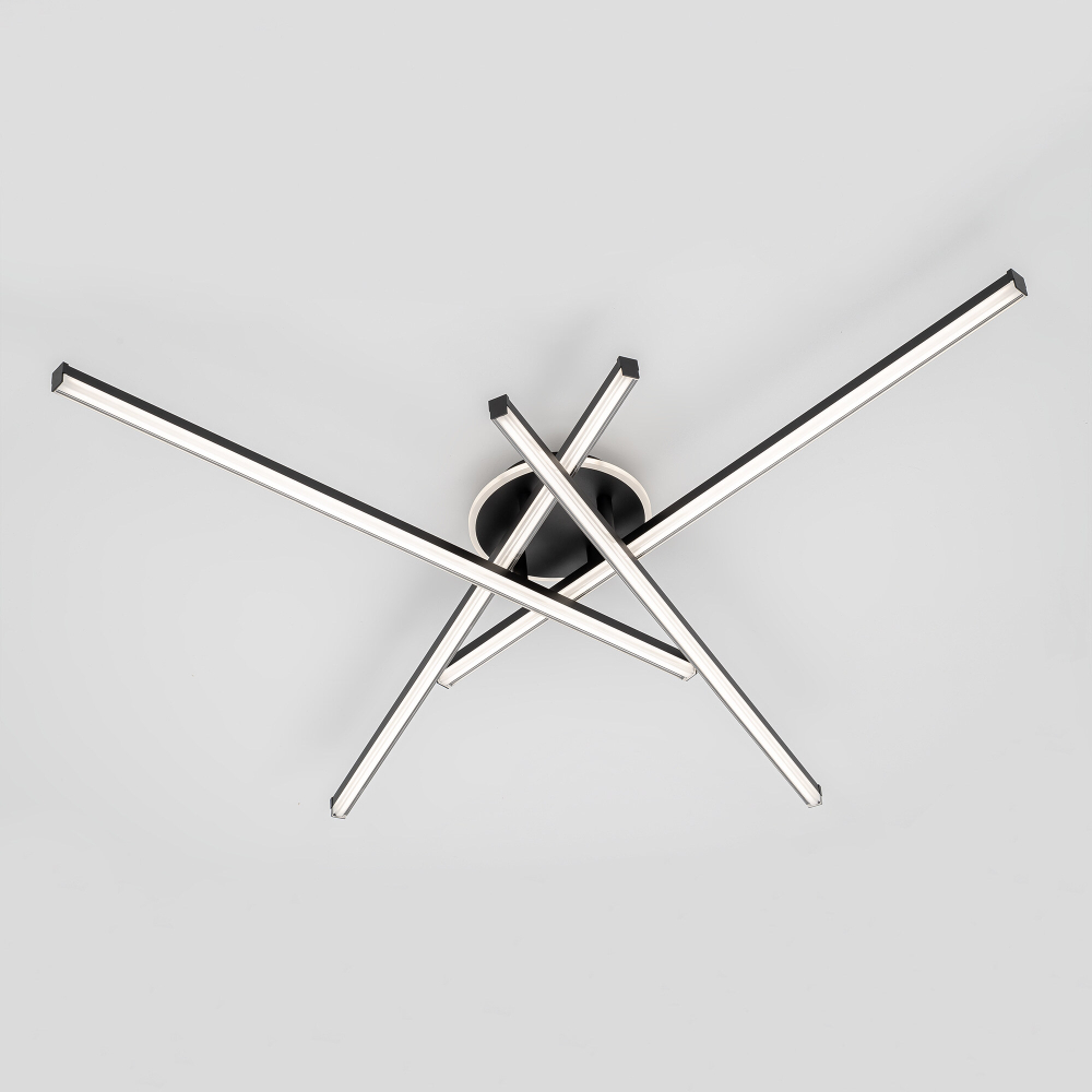 Citilux Trent CL203641 LED Люстра потолочная с пультом Чёрная