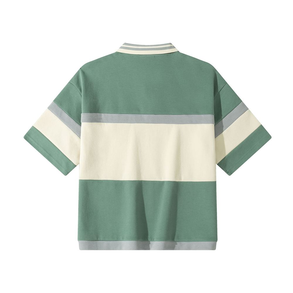 Поло Ymkashix зеленое