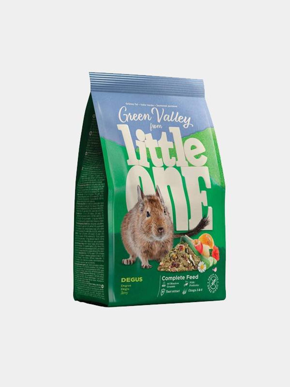 LITTLE ONE GREEN VALLEY Корм для дегу из разнотравья 0,75 кг