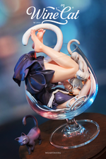 Лунная кошка в бокале / Moonlight Cat in a Glass