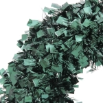 Венок декоративный TINSEL «Изящное сияние» 38 см, Изумруд