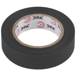 Изолента ЭРА ET1510BLACK ПВХ 15мм х 10м черная | Изолента