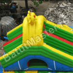 Надувная полоса препятствий "Мощный лабиринт" 20*10*6 м