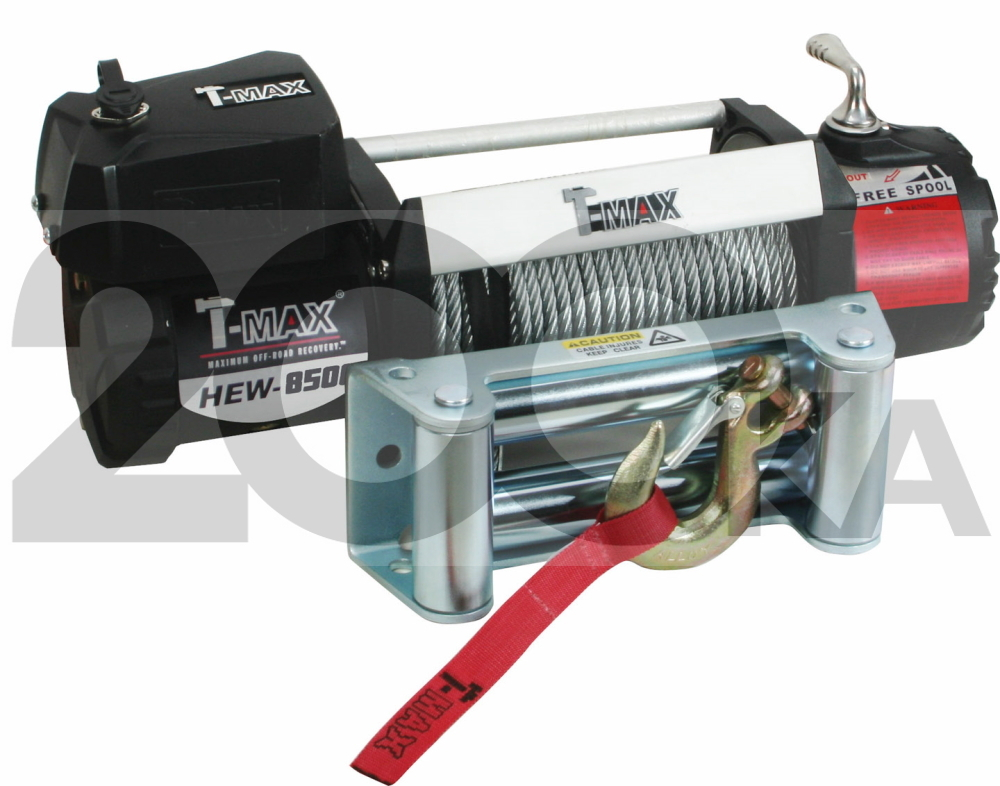 Лебедка автомобильная T-MAX HEW-8500 X-Power электрическая 12В