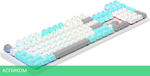 Клавиатура A4Tech Bloody S510R Icy White/blms Red