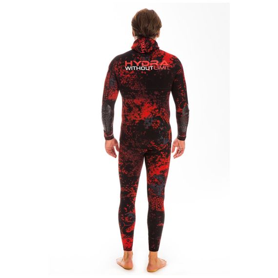 Гидрокостюм Hydra F1 Red Camo 5 mm для подводной охоты