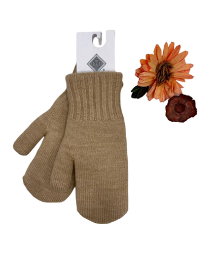 Варежки В515-08 бежевые