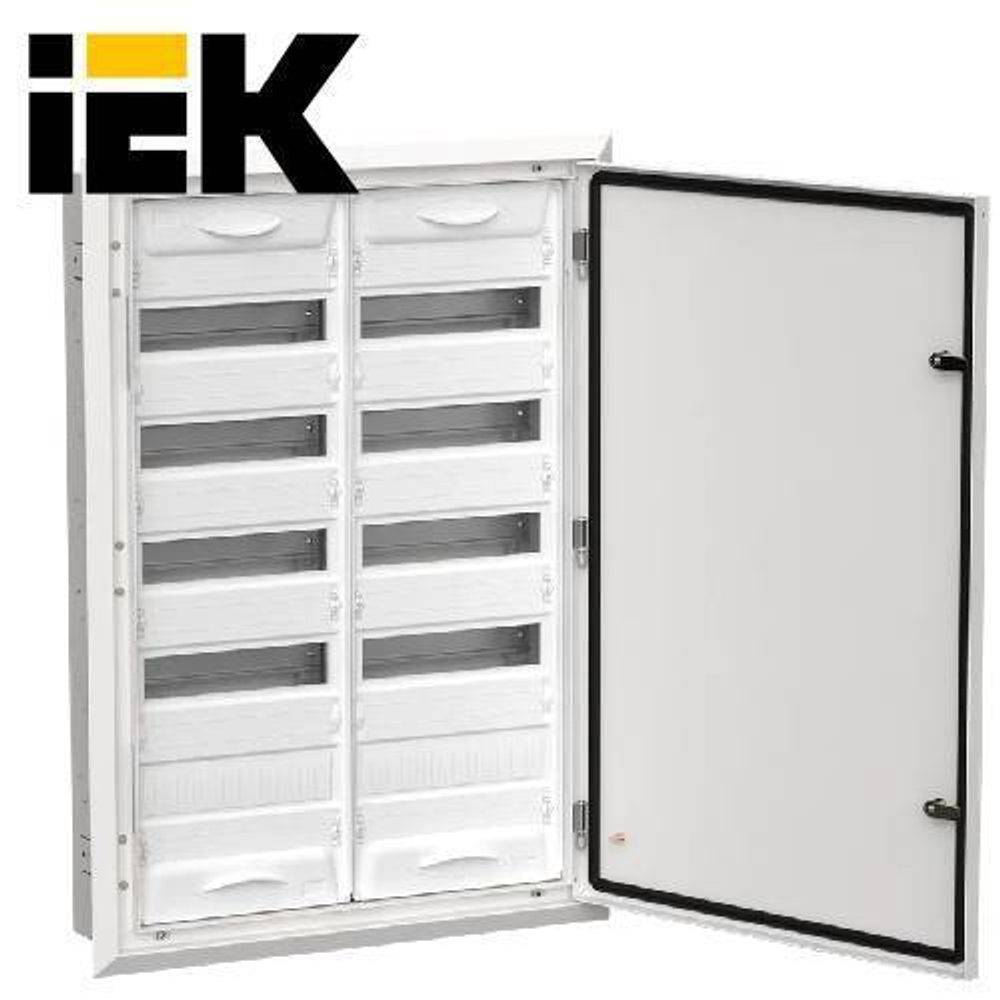 TITAN 5 Корпус металлический ЩРв-120 (2х60) IP31 белый (одна дверь) IEK