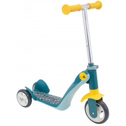 Самокат Smoby2в1, металл, 3 колеса 750612