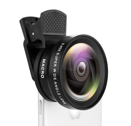 Линза для фото 2в1 макро и рыбий глаз