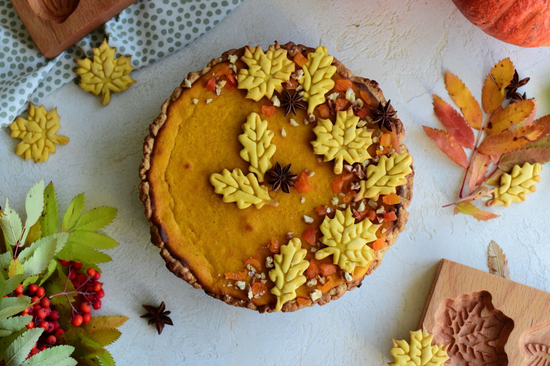 Рецепт тыквенного пирога из песочного теста