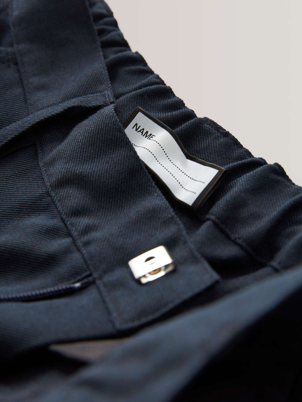 Брюки школьные прямые для мальчика Next 192-594, Темно-синий