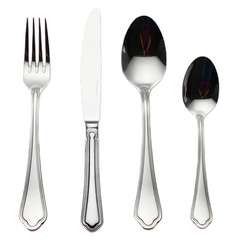 Набор столовых приборов sonata, серебристые, 16 пред.