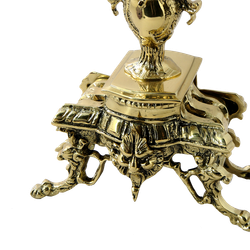 Bello De Bronze Каминные часы с канделябрами "Ажур"