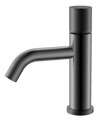 Смеситель STICK для умыв. Gun Metal низкий TOUCH