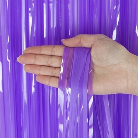 Занавес Дождик Сочный Лаванда 100*200 см.