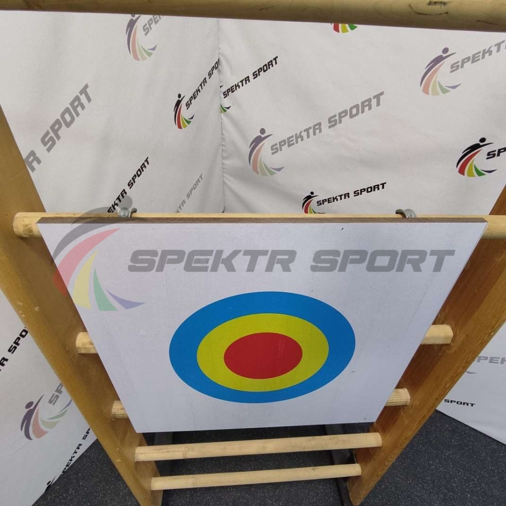 Щит для метания навесной для шведской стенки 600х600 цветной