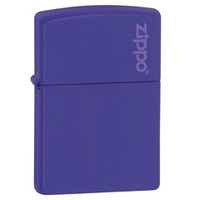 Зажигалка Zippo Purple Matte Logo