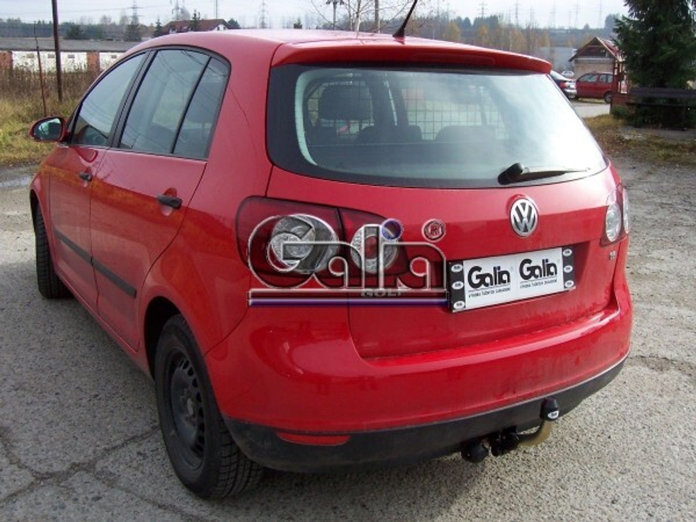 Фаркоп оцинкованный Galia A038A для Audi A3 2003-2008: хетчбек 3 двери, VW Golf V, VI, Plus хетчбек 3/5 дверей 2003-2008, 2008-2013 (2WD только)(паспорт и сертификат в комплекте)(без электрики)