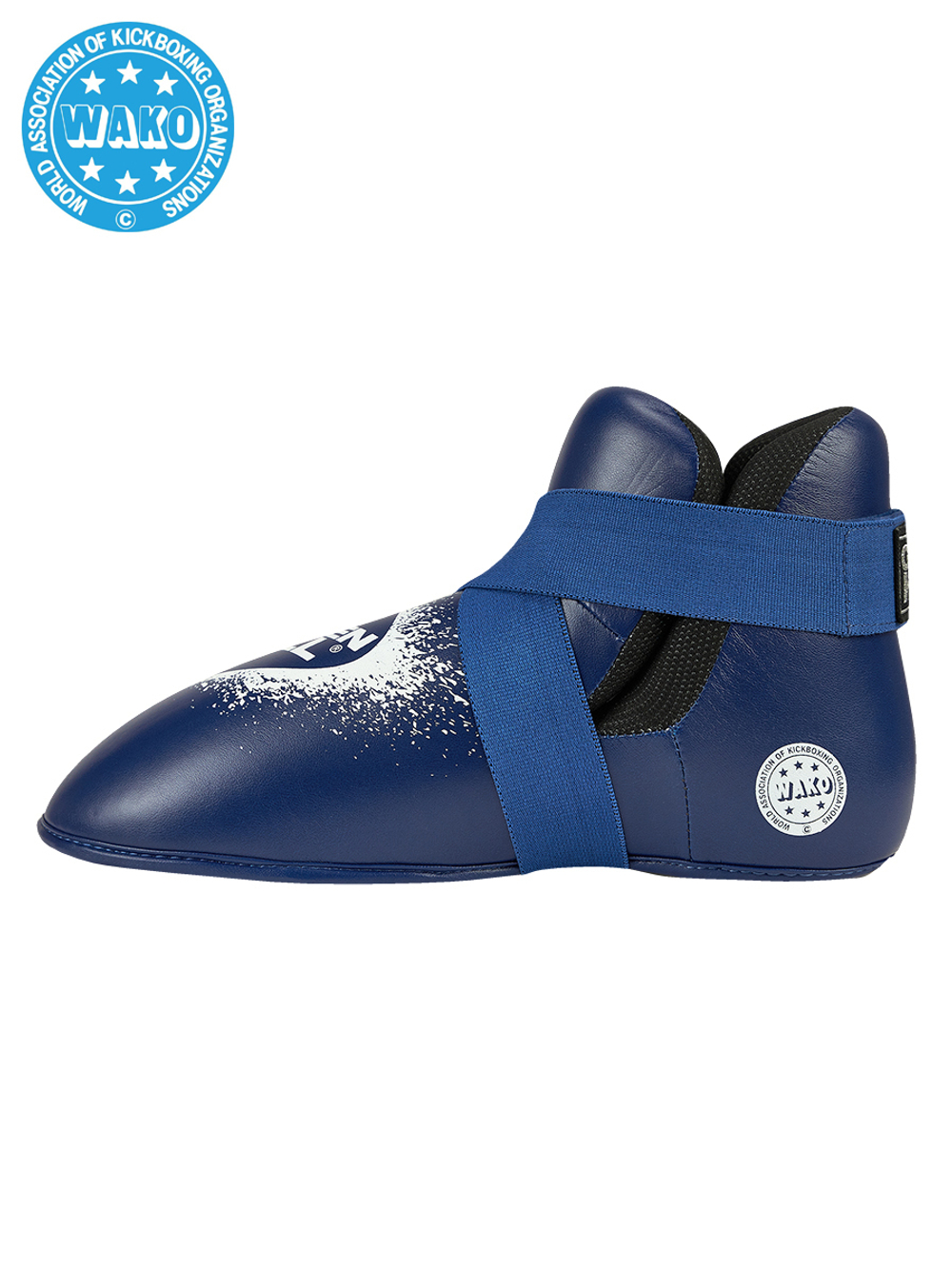 KBSP-3076w Кикбоксерские футы PANTHER WAKO Approved синие