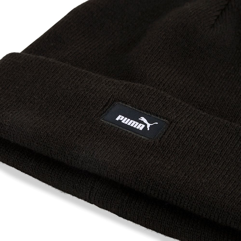 Шапка PUMA ESS Mid Crown Beanie, 02640004, 100% акрил, черный