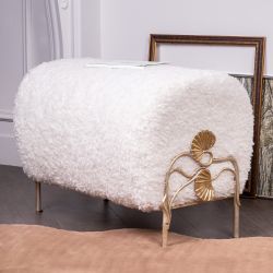 Банкетка Нимфея Молоко Айвори