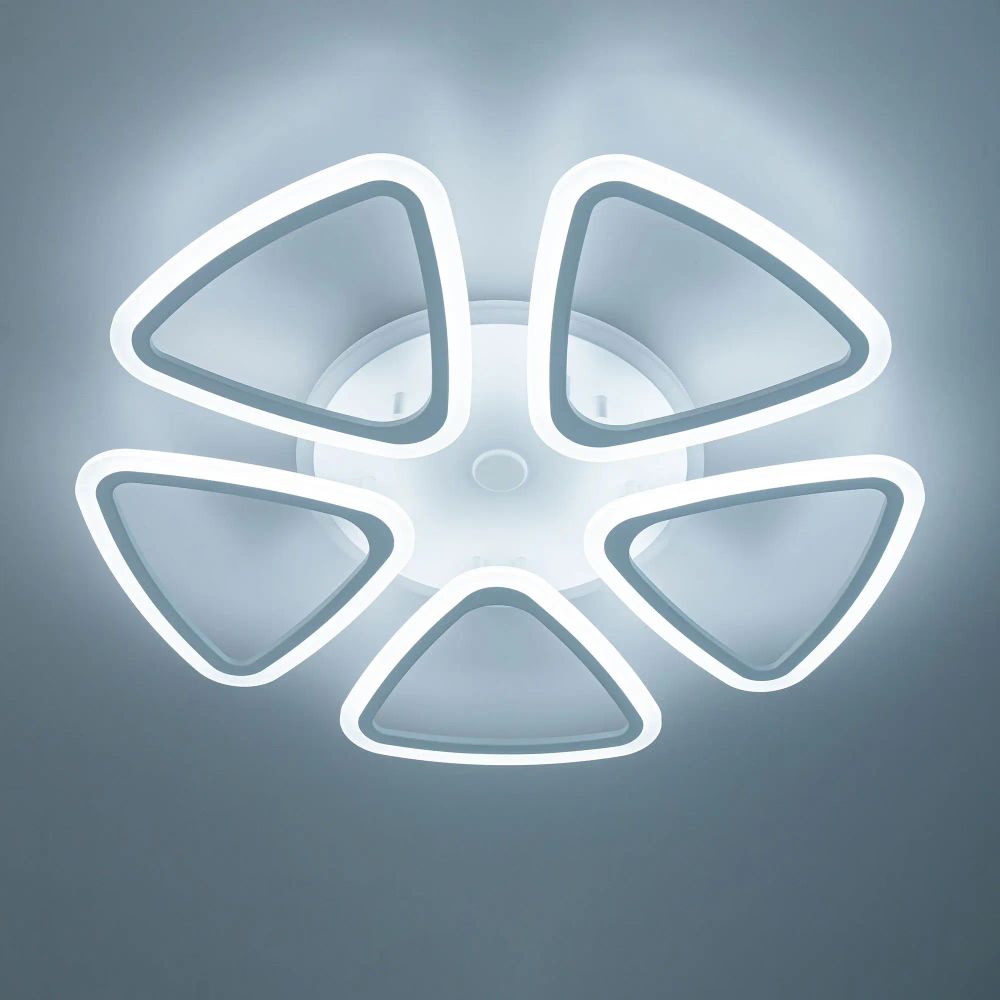 Citilux Мальта Смарт CL234A250E RGB Умная люстра Белая