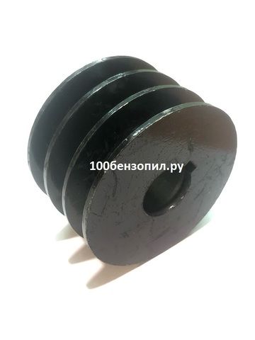 Шкив трехручейковый вал 25.4 мм