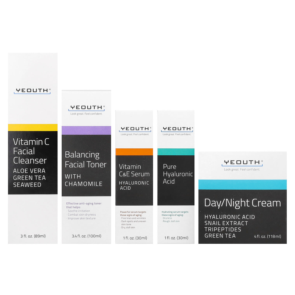 YEOUTH, Yeouth, Anti-Aging System, Thirties, 6 Piece Set