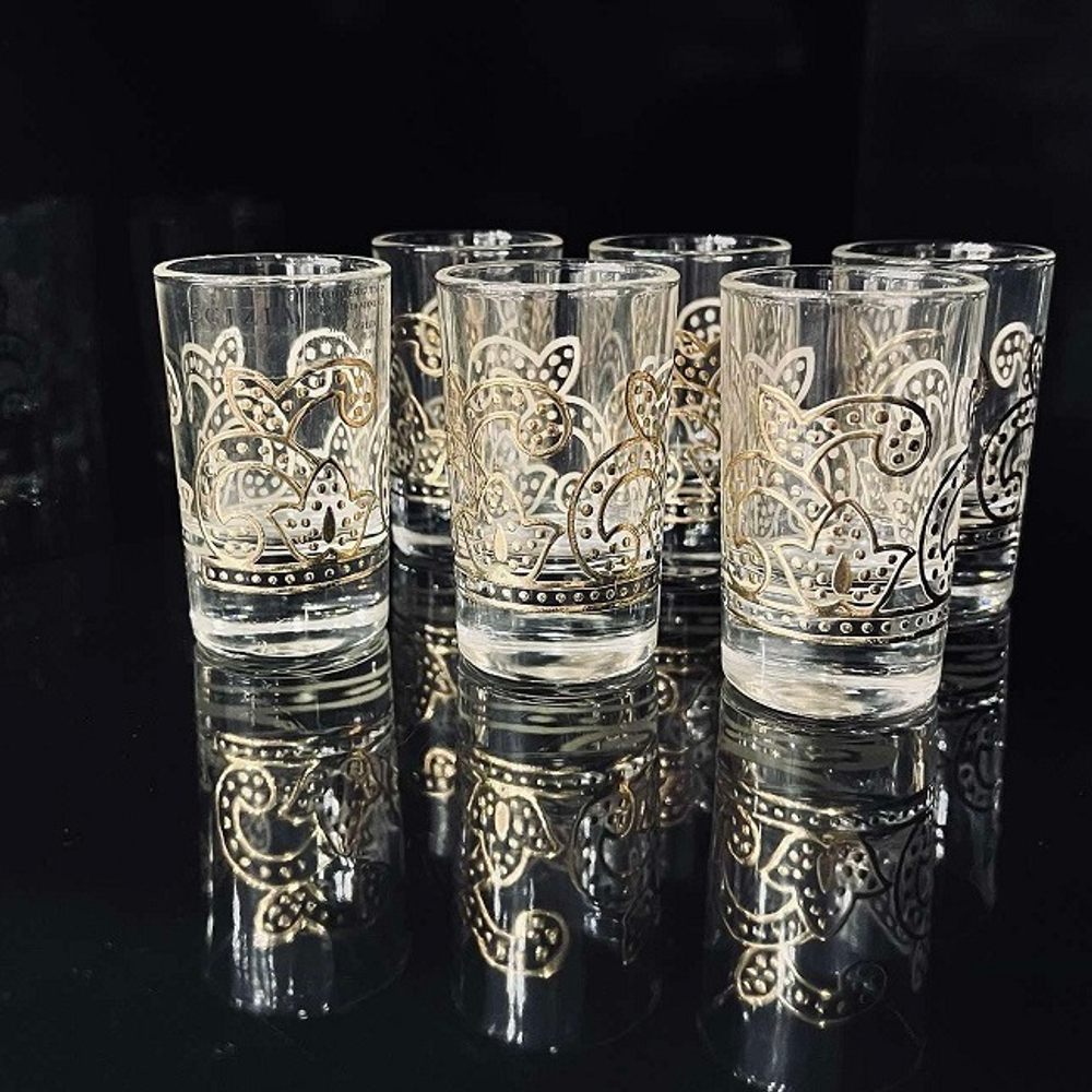 Набор из 6-ти бокалов для ликёра Самарканд 4966535 Egizia