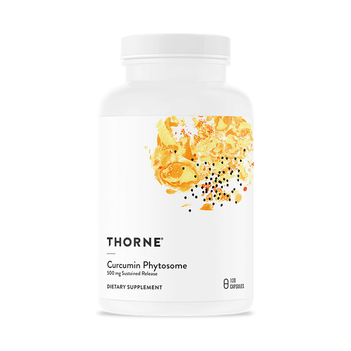 Куркумин, Curcumin Phytosome (Meriva-SF), Thorne Research, 120 капсул