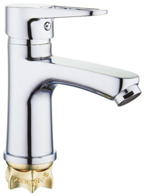 Смеситель ZEGOR для умывальника, на гайке кар.35мм PUD1-A045