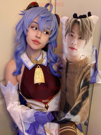 Мини дакимакура Сынмин из Стрей Кидс | Stray Kids арт. M1017, 60х20 см