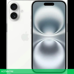 Смартфон Apple iPhone 16 128Gb A3287 белый (MYE93HN/A)