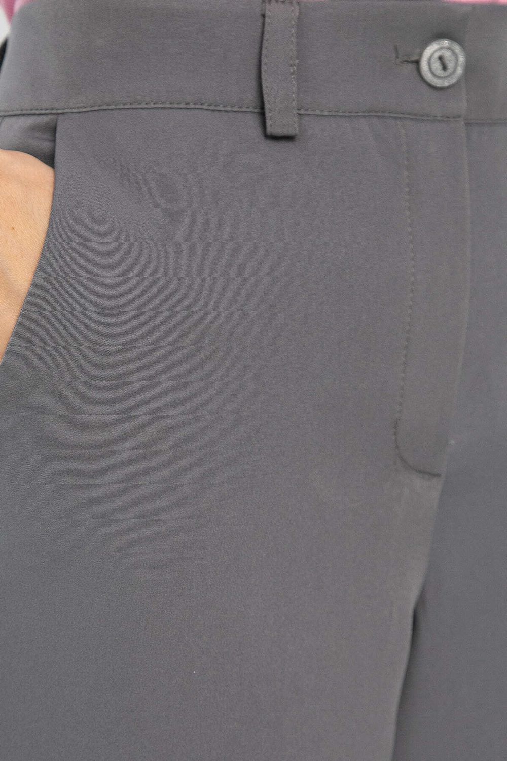 Брюки укороченные Энни (серые) Б14285-10М LT Collection