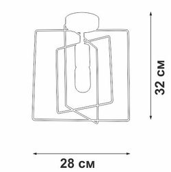 Светильник на штанге Vitaluce V3793 V3793-0/1PL