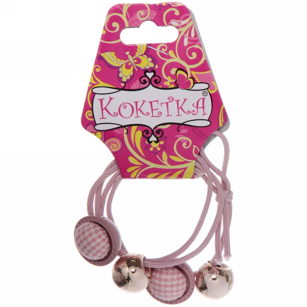 Резинки для волос 2шт «Кокетка - Prima Ola», цвет микс, d-5см