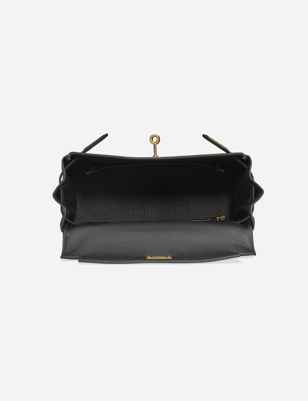Сумка Hermes Togo Kelly 25 Gold Hardware "Noir"