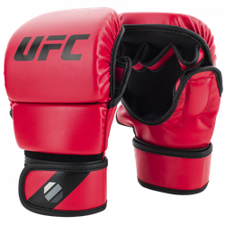 UFC Перчатки MMA для спарринга 8 унций красные S/M