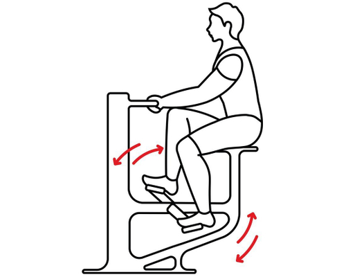 Уличный тренажер УТН-04Г