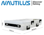Коробка Nautilus (Double Sided Box) NB2-285V 14отд. 285x190x50мм